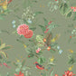 300114 - Pip Studio 5 Floris Wallpaper - Green - Eijffinger