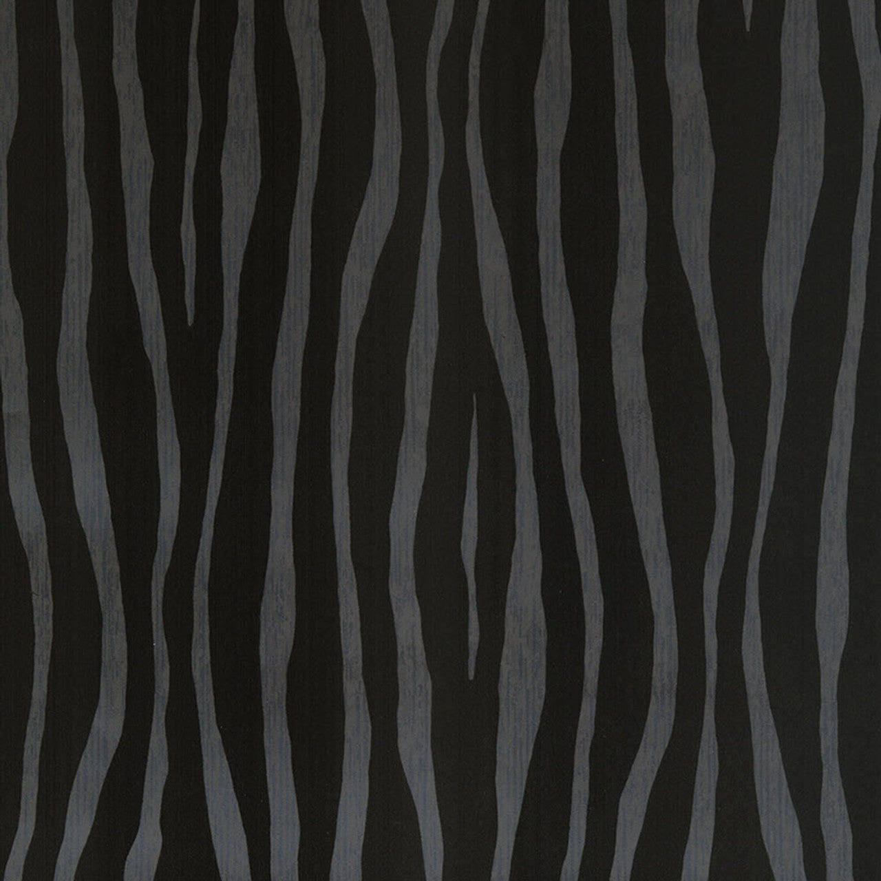 300550 - Skin Zebra Stripe Wallpaper - Charcoal - Eijffinger