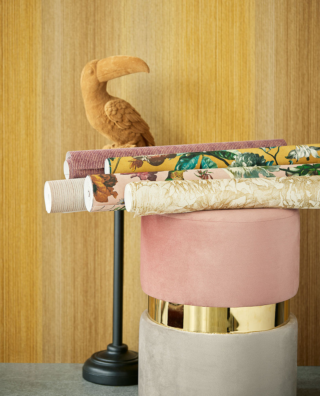 307311 - Museum Gradient Wallpaper - Yellow / Ochre - Eijffinger