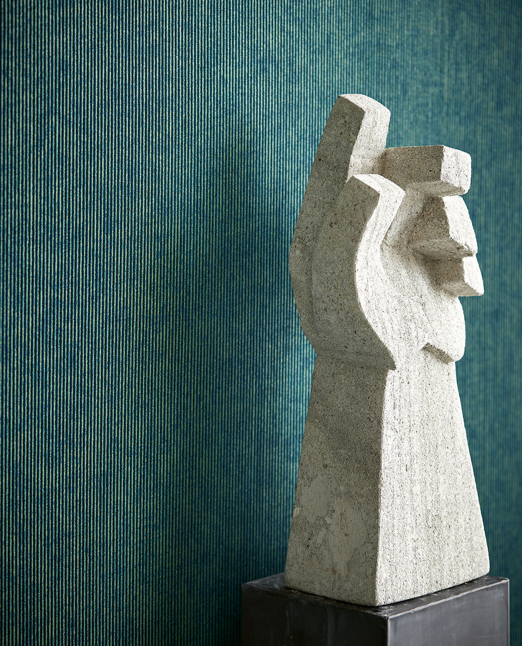 307321 - Museum Gradient Wallpaper - Blue - Eijffinger