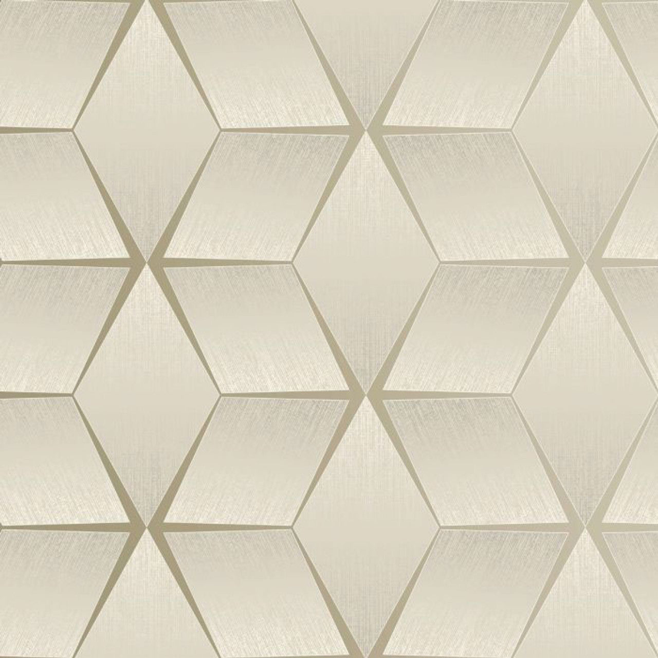 310603 - Luxor Geo Wallpaper - Taupe - Rasch