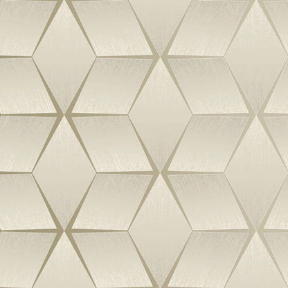 310603 - Luxor Geo Wallpaper - Taupe - Rasch