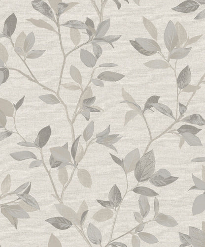 311402 - Silver Birch Elegant Homes Wallpaper - Silver / Neutral - Rasch
