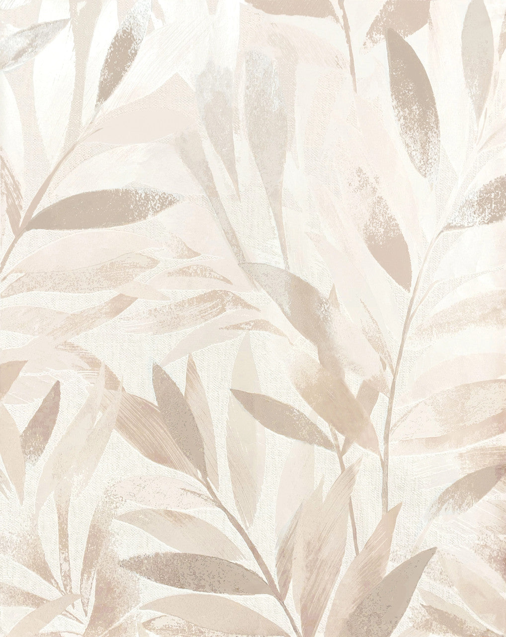 311624 - Fiji Leaf Elegant Homes Wallpaper - Neutral - Rasch