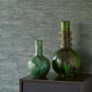 313544 - Textured Canvas Wallpaper - Green - Eijffinger
