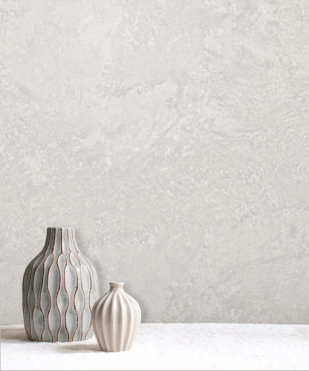 315127 - Richmond Texture Wallpaper - Light Grey - Rasch