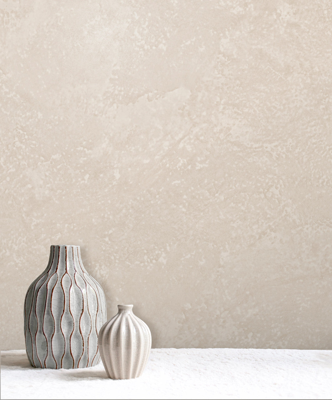 315134 - Richmond Texture Wallpaper - Beige - Rasch