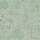 317313 - Woodland Safari Wallpaper - Teal - Eijffinger