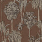 317322 - Tropical Treetop Wallpaper - Maroon - Eijffinger