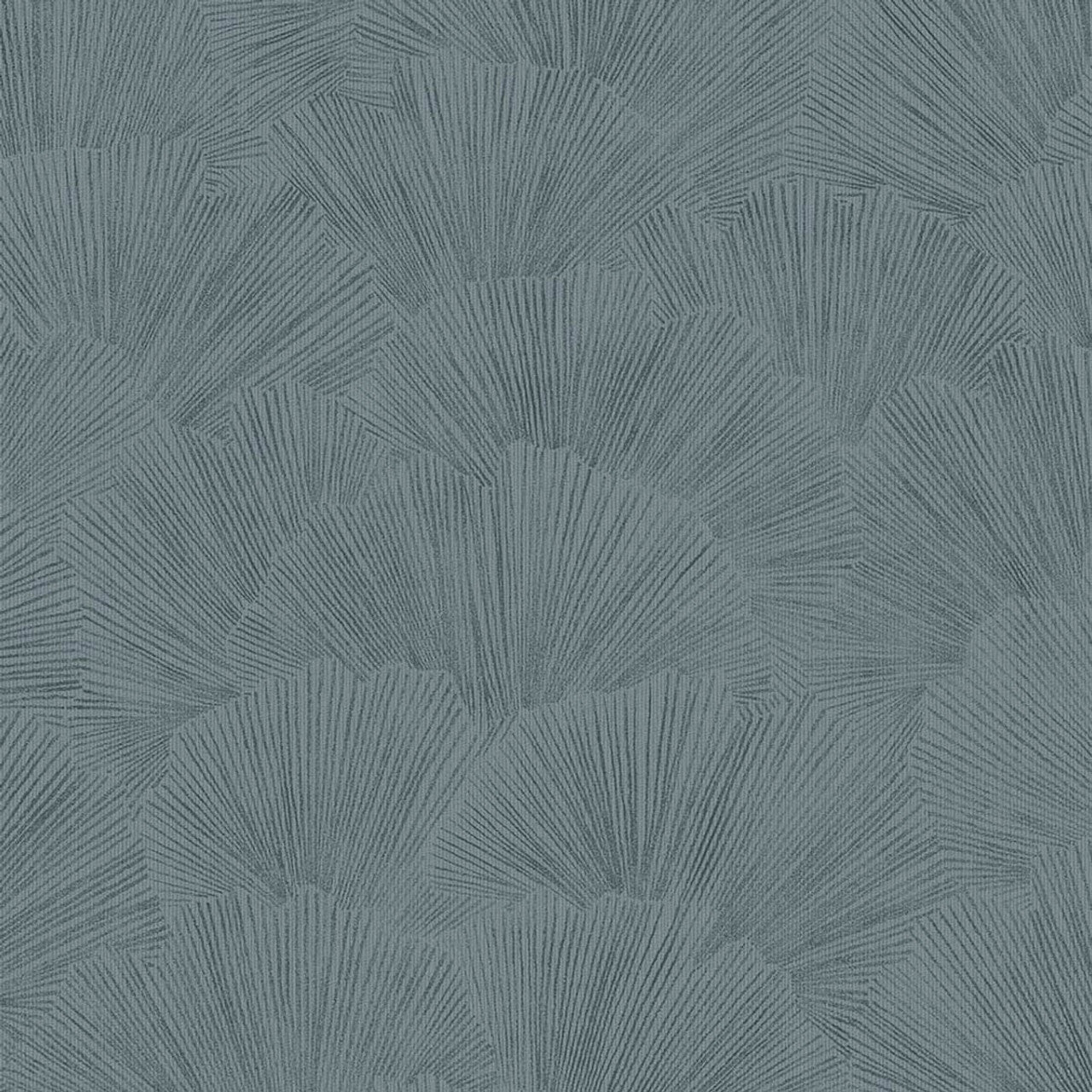 317333 - Fan Leaf Oasis Wallpaper - Blue - Eijffinger