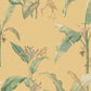 317343 - Botanical Oasis Wallpaper - Yellow - Eijffinger
