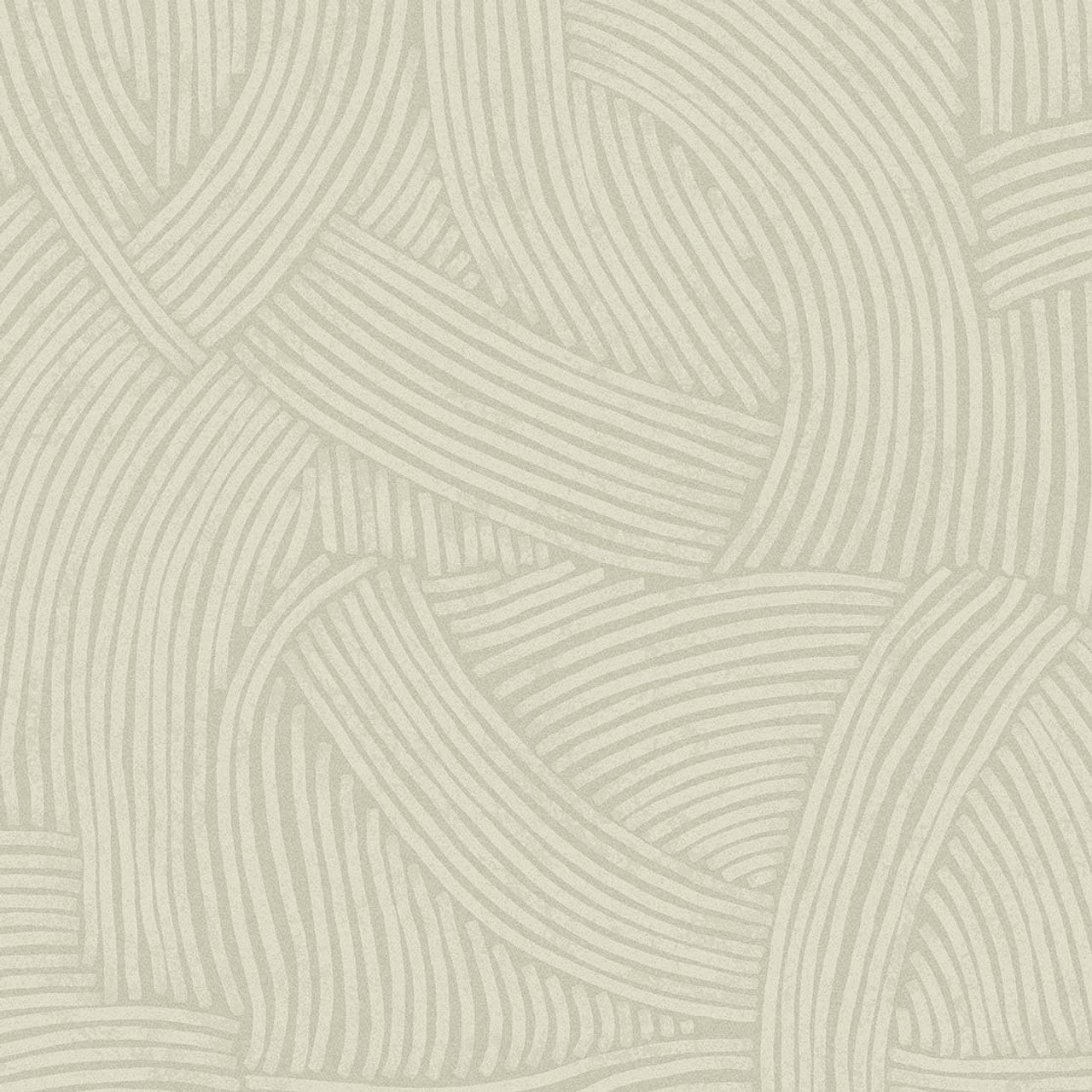 318011 - Directional Curve Twist Wallpaper - Beige - Eijffinger