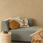 318012 - Directional Curve Twist Wallpaper - Gold - Eijffinger