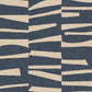 318022 - Organic Stack Twist Wallpaper - Navy - Eijffinger