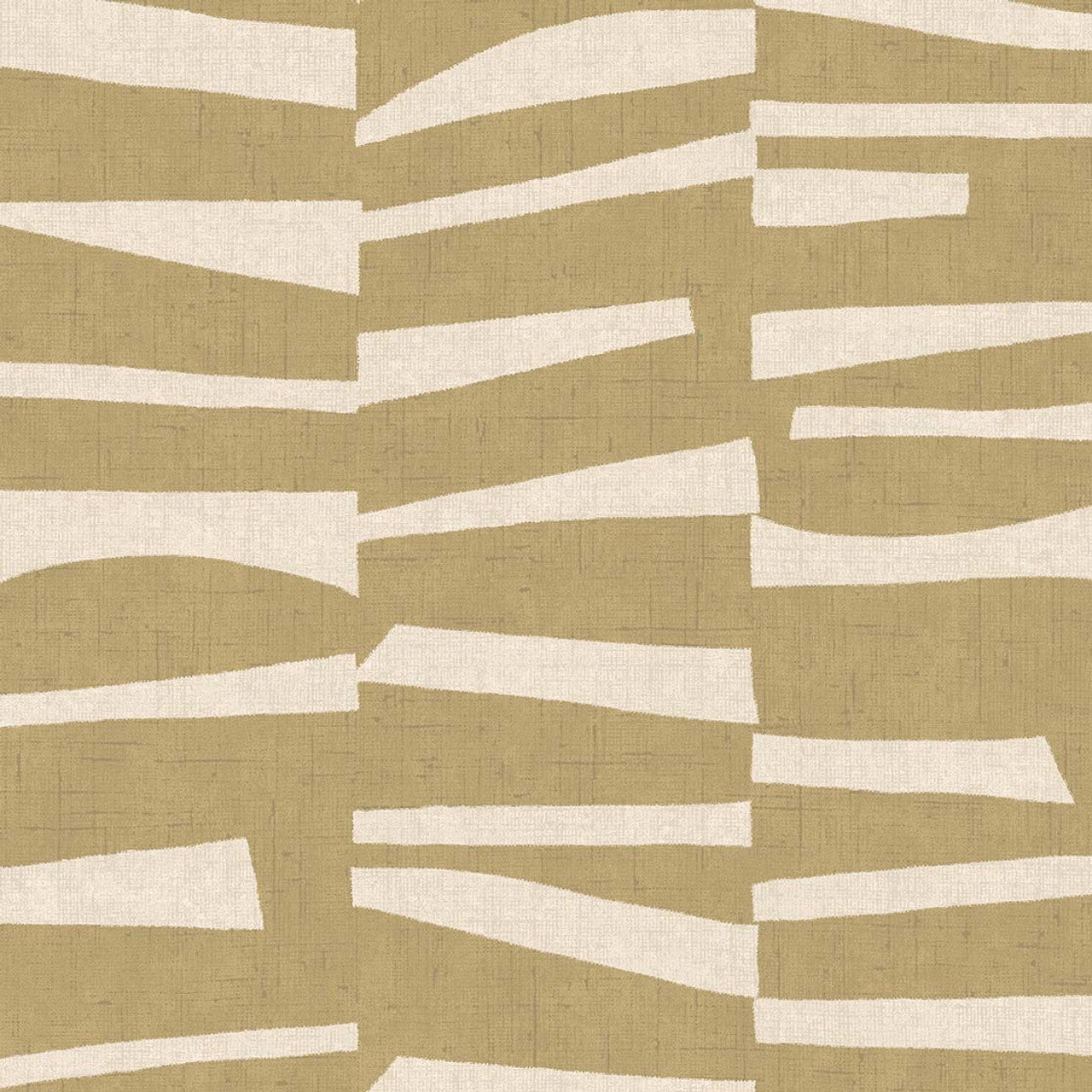 318024 - Organic Stack Twist Wallpaper - Gold - Eijffinger