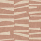 318025 - Organic Stack Twist Wallpaper - Pink - Eijffinger