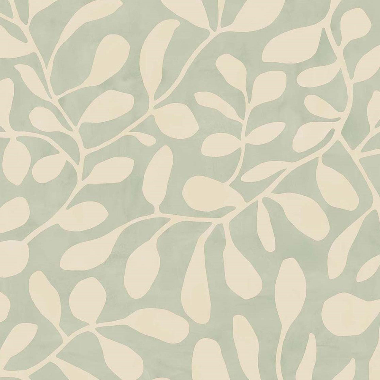 318033 - Natural Growth Twist Wallpaper - Duck Egg - Eijffinger