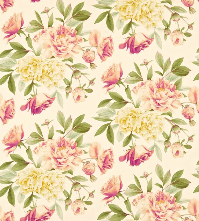 Phoebe Fabric - Pink - Zoffany