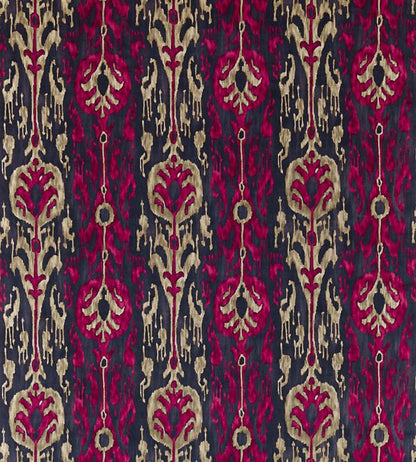 Kashgar Velvet Fabric - Purple - Zoffany