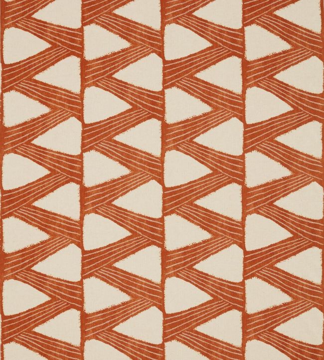 Kanoko Fabric - Orange - Zoffany