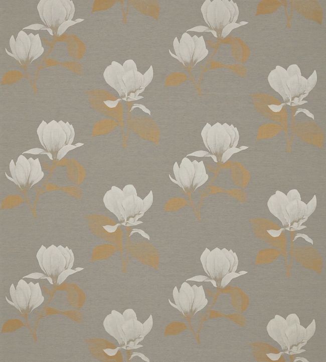 Kobushi Magnolia Fabric - Gray - Zoffany
