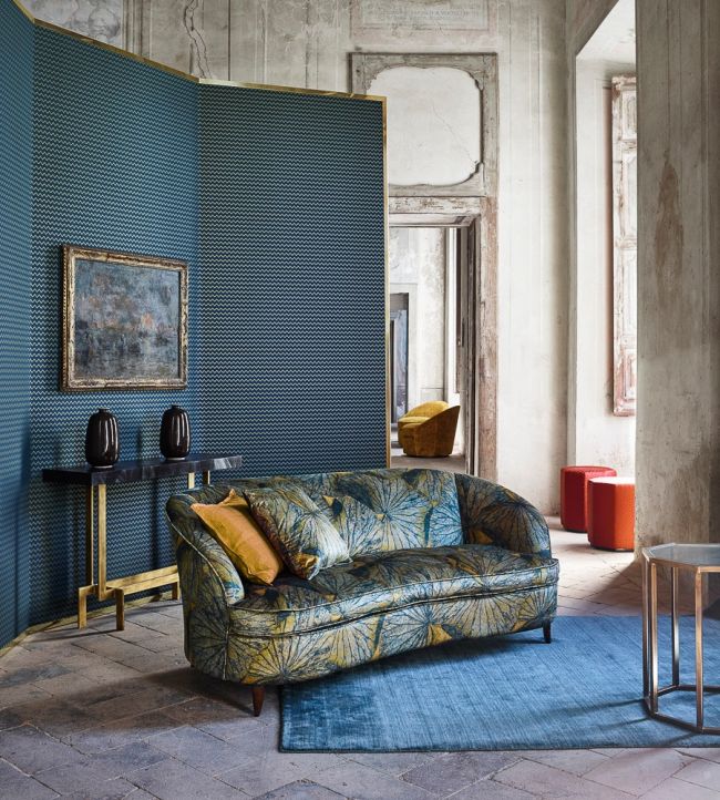 Taisho Fabric - Green - Zoffany