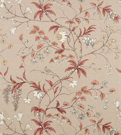 Chambalon Trail Fabric - Pink - Zoffany