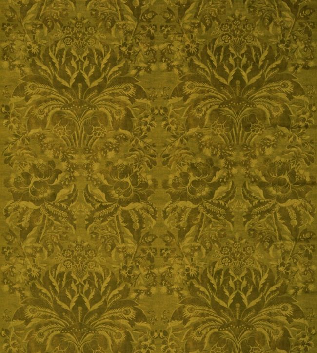 Ducato Velvet Fabric - Gold - Zoffany