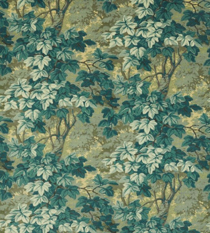 Richmond Park Velvet Fabric - Green - Zoffany