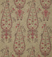 Koyari Paisley Fabric - Pink - Zoffany
