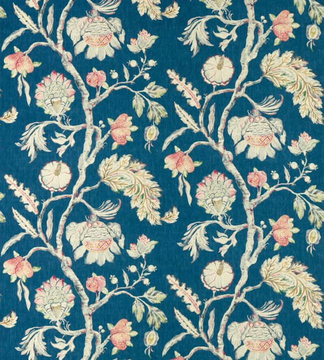 Copes Trail Fabric - Blue - Zoffany