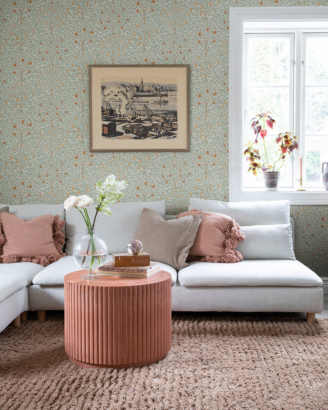 33011 - Pomona Wallpaper - Leaf - Midbec