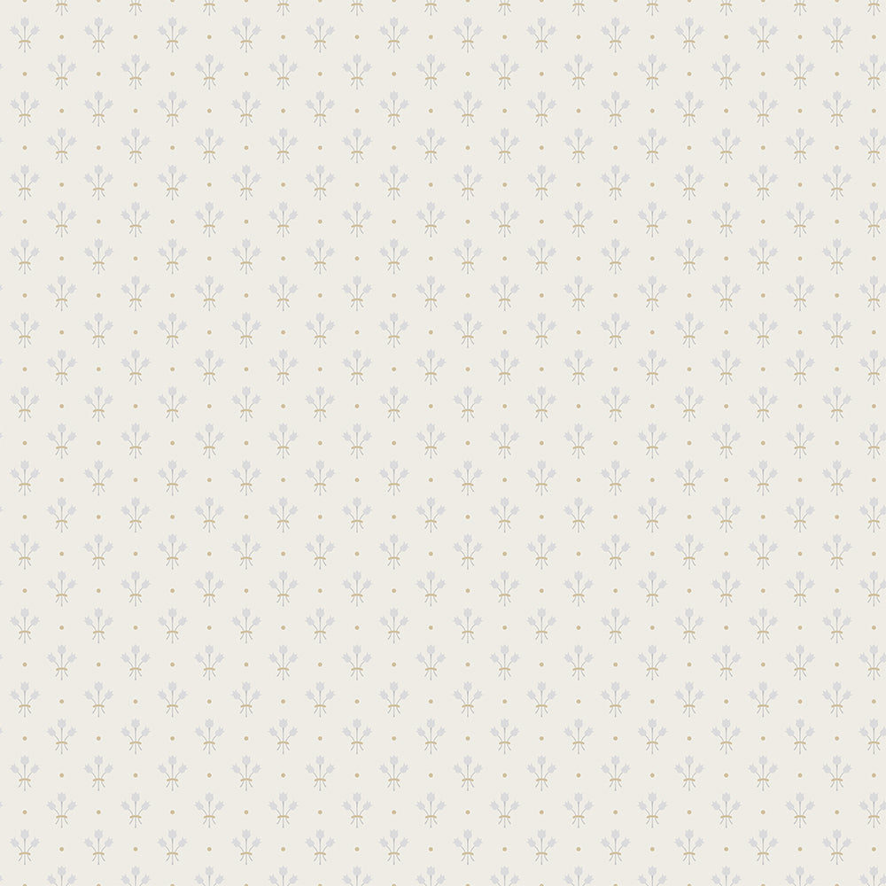 33026 - Lilja Wallpaper - Gray - Midbec