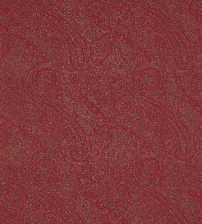 Oreste Fabric - Red - Zoffany