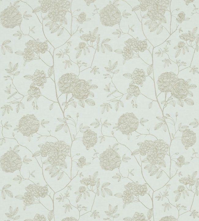 Alyce Fabric - Silver - Zoffany