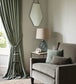 Quartz Velvet Fabric - Gray - Zoffany