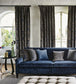 Tespi Fabric - Blue - Zoffany