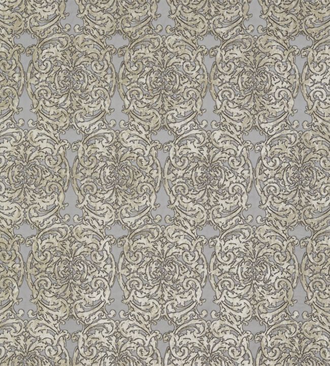 Tespi Fabric - Silver - Zoffany