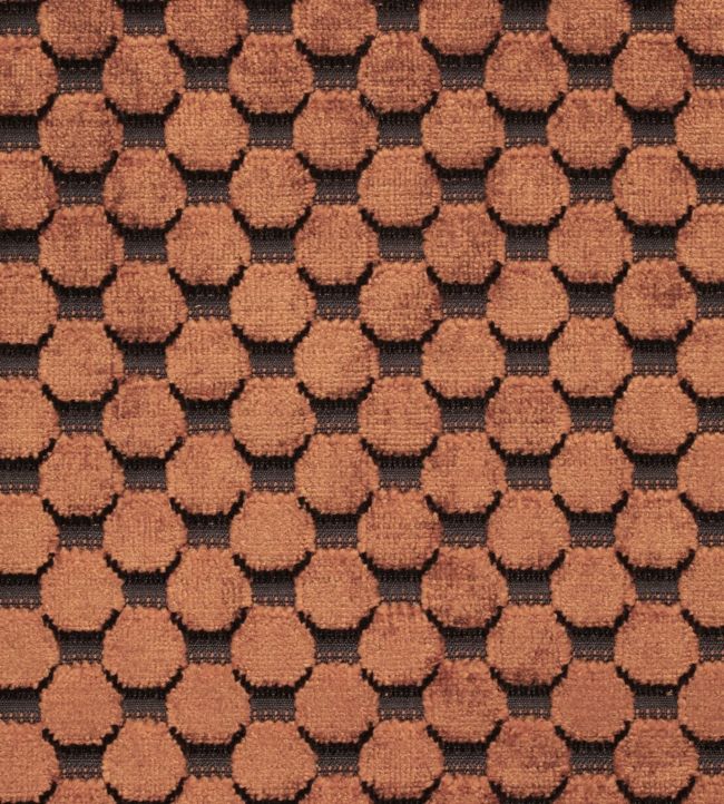 Tespi Spot Fabric - Orange - Zoffany