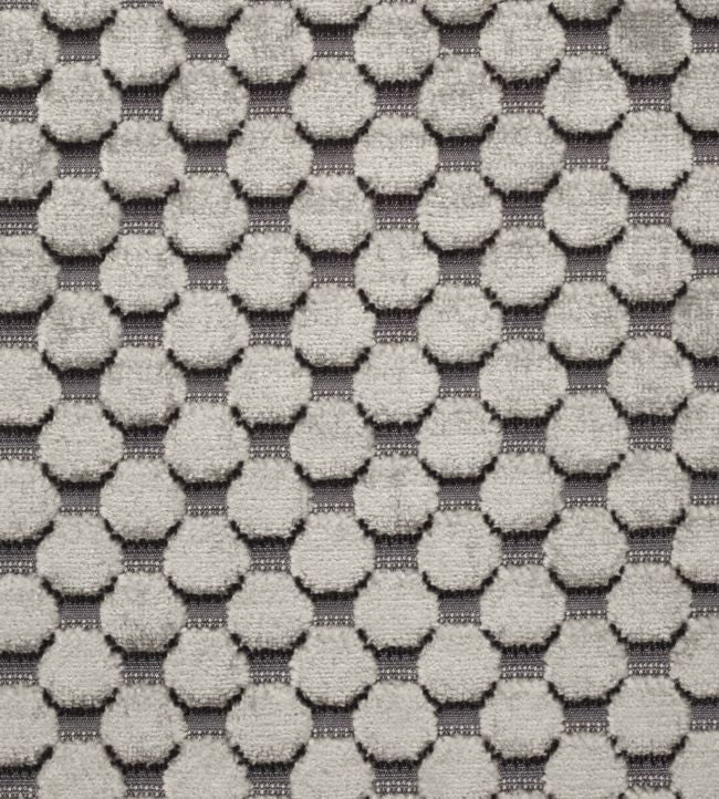 Tespi Spot Fabric - Silver - Zoffany