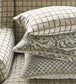 Tespi Square Fabric - White - Zoffany