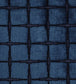 Tespi Square Fabric - Blue - Zoffany