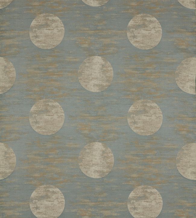 Moon Silk Fabric - Blue - Zoffany