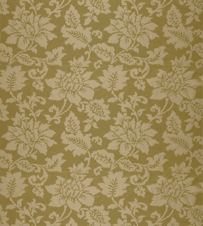 Spitafields Silk Fabric - Green - Zoffany