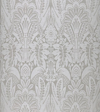 Fitzrovia Fabric - Silver - Zoffany