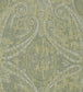 Elswick Paisley Fabric - Yellow - Zoffany