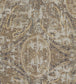 Elswick Paisley Fabric - Brown - Zoffany