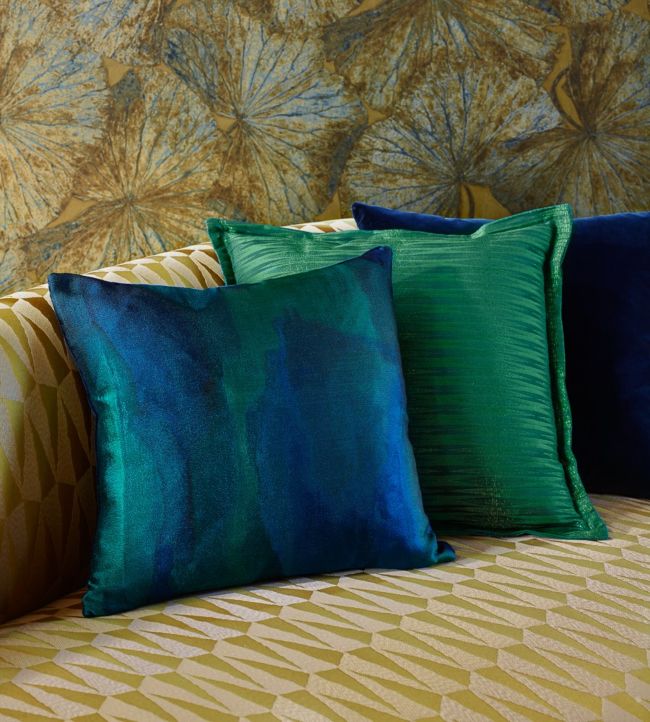 Hepworth Fabric - Green - Zoffany