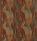 Hepworth Fabric - Orange - Zoffany
