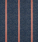 Lennox Stripe Fabric - Blue - Zoffany